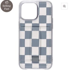 Checkered Walli iPhone 15 Plus Case